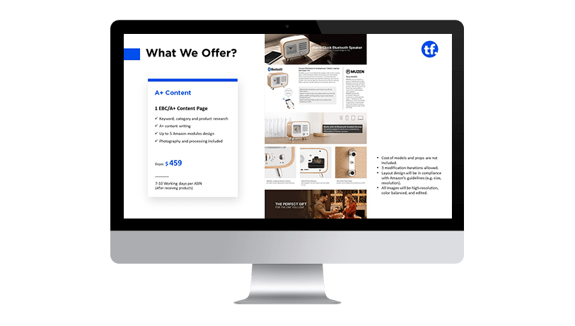 Amazon A Plus Content Quote
